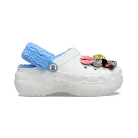 Puukingad Crocs Zootopia Lined Platform Clog W Valge