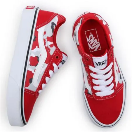 Vaikiški kasdieniai treningai Vans YT Ward Kids Raudona