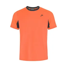 Men’s Short Sleeve T-Shirt Head Slice Dark Orange