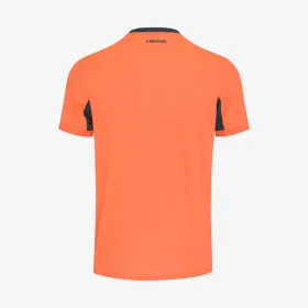 Men’s Short Sleeve T-Shirt Head Slice Dark Orange