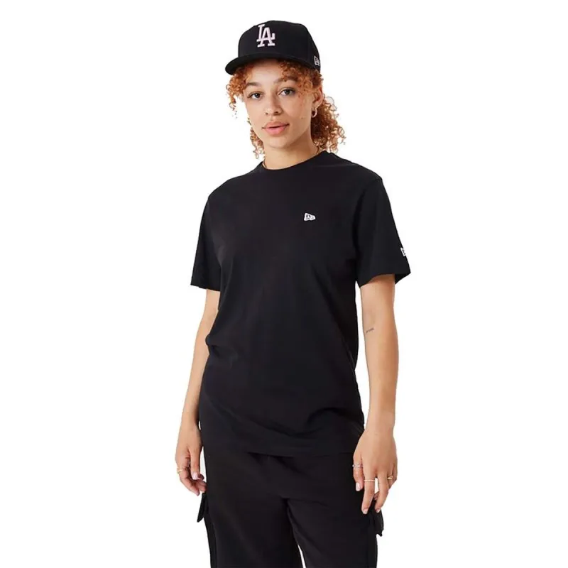 Футболка с коротким рукавом мужская New Era Essentials Чёрный