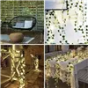Искусственный плющ + светодиод Гардлов 24538