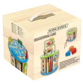 Puinen opetuskuutio Kruzzel 24670