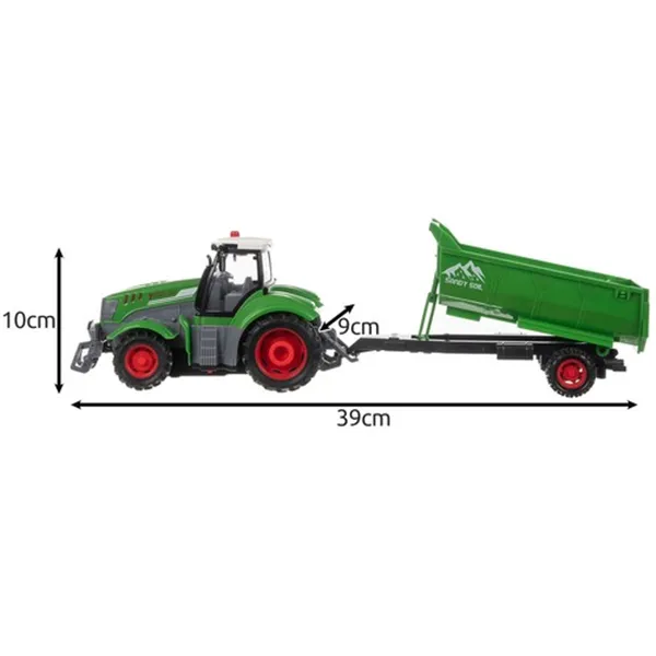 Remote controlled tractor - Kruzzel 24850 tractor
