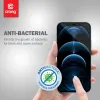 Crong Anti-Bacterial 3D Armor Glass – 9H tempered glass for the entire iPhone 12 Pro Max screen + installation frame
