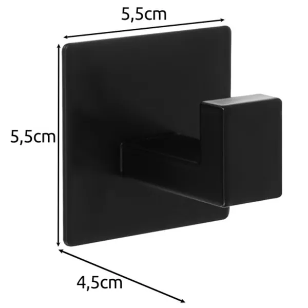 Isekleepuv riidepuu - 4 tk komplekt Ruhhy 24649