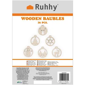 Puisia palloja - 36 kpl Ruhhy 24855