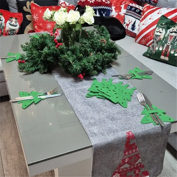 Galda piederumu kaste - Ziemassvētku eglītes 12 gab. Ruhhy 24824