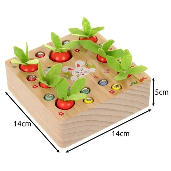 Wooden game - 2in1 Kruzzel 24745