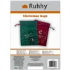 Jõulukotid - 4 tk komplekt Ruhhy 24961
