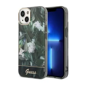 Guess Jungle Case - Case for iPhone 14 Plus (Green)