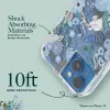 Rifle Paper Clear - Case for iPhone 14 Plus (Garden Party Blue)