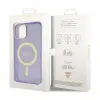 Guess Glitter Gold MagSafe - Casse for iPhone 14 Plus (Purple)