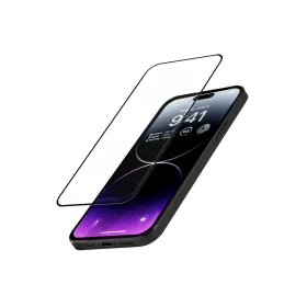 Crong Anti-Bacterial 3D Armor Glass - 9H Tempered Glass for the Full Screen iPhone 14 Pro Max + Installation Frame