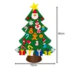Felt Christmas tree with ornaments 24856