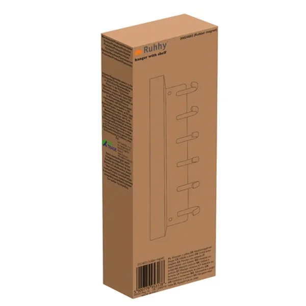 Ruhhy 24603 coat rack with shelf