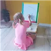 Puinen kaksipuolinen taulu Kruzzel 23546