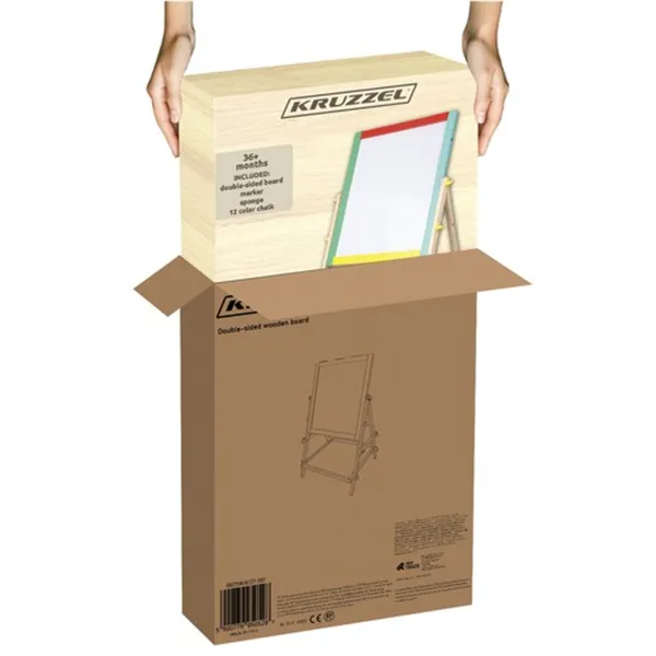 Wooden double-sided board Kruzzel 23546