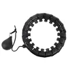 Hula hoop with massager + weight Trizand 25208