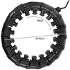 Hula hoop with massager + weight Trizand 25208
