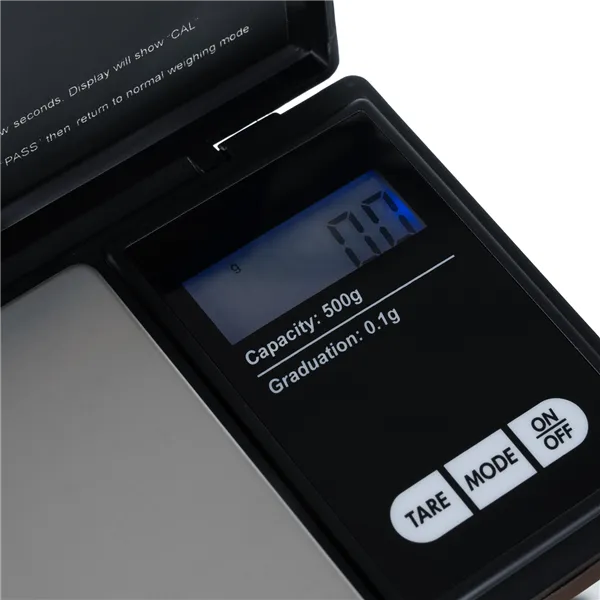 Taskuvaaka 500 x 0,1 g läpällä 23573