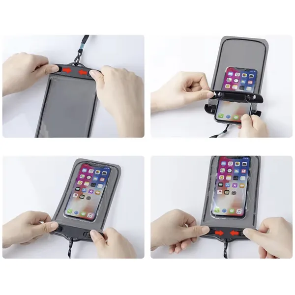 Waterproof Phone Case - Black 23414