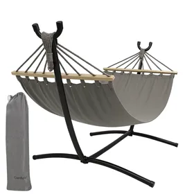 Садовый гамак 200x150см Gardlov с каркасом 25466