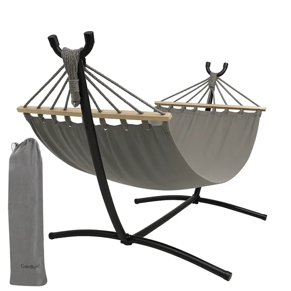 Puutarhariippumatto 200x150cm Gardlov rungolla 25466