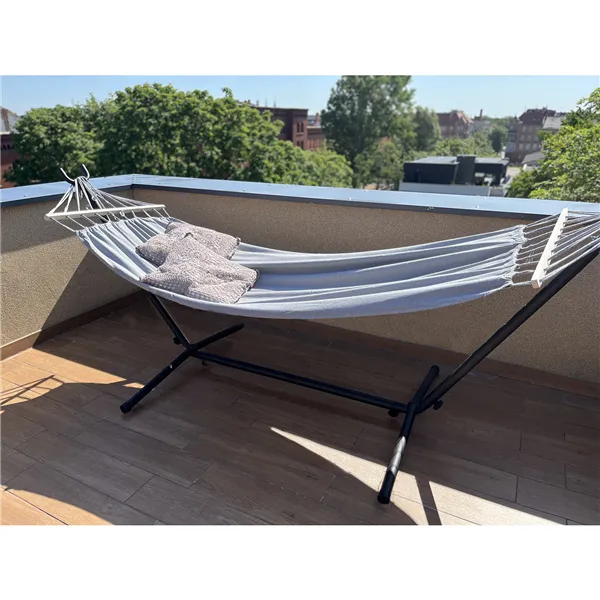 Puutarhariippumatto 200x150cm Gardlov rungolla 25466