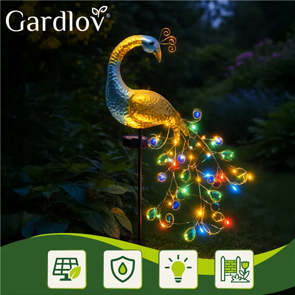 Gardlov 25281 pāva saules lampa