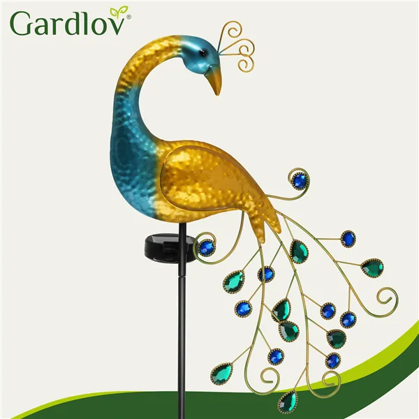 Gardlov 25281 riikinkukko aurinkolamppu