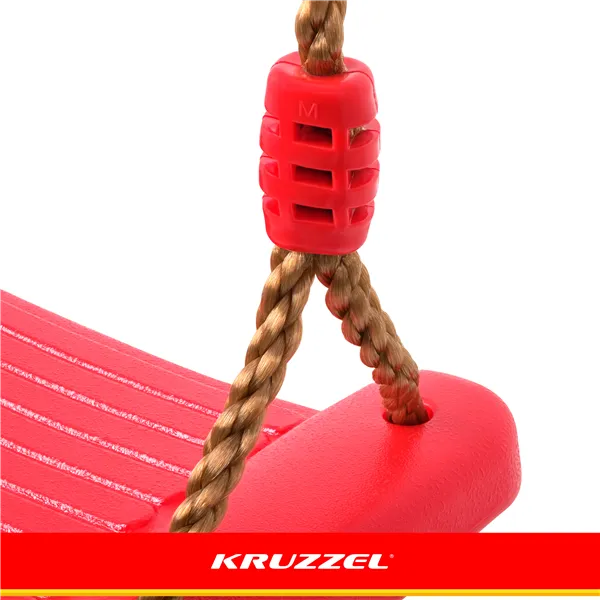 Plastmasas šūpoles - sarkanas 23555