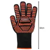 Heat-resistant grill gloves 25416
