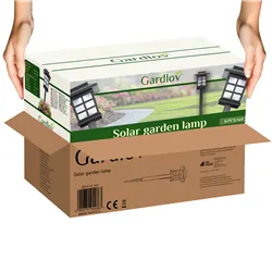 Gardlov 25421 aurinkoenergialla toimiva puutarhavalaisin