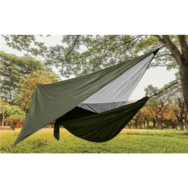 Turistidele mõeldud võrkkiik presendi ja sääsevõrguga 260x140 cm