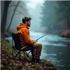 Fishing table + two chairs 25468