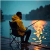 Fishing table + two chairs 25468