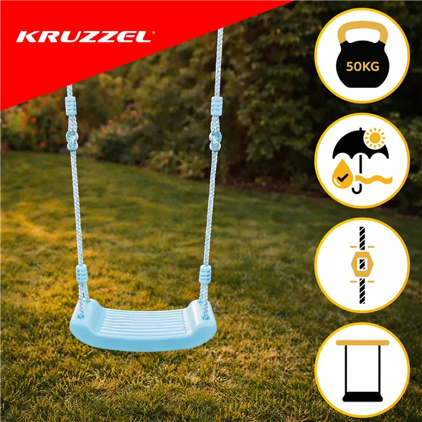 Plastikust kiik - sinine 25446