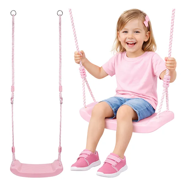 Plastmasas šūpoles - rozā 25445