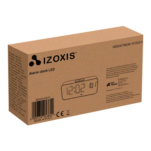 Äratuskell - LED-kell Izoxis 24736