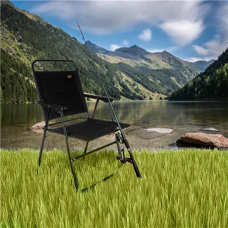 Juoda žvejybos kėdė Trizand 25470
