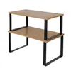 Bamboo kitchen shelf - 2 pcs Ruhhy 25661