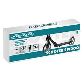 Самокат Spidoo серый Kruzzel 25629