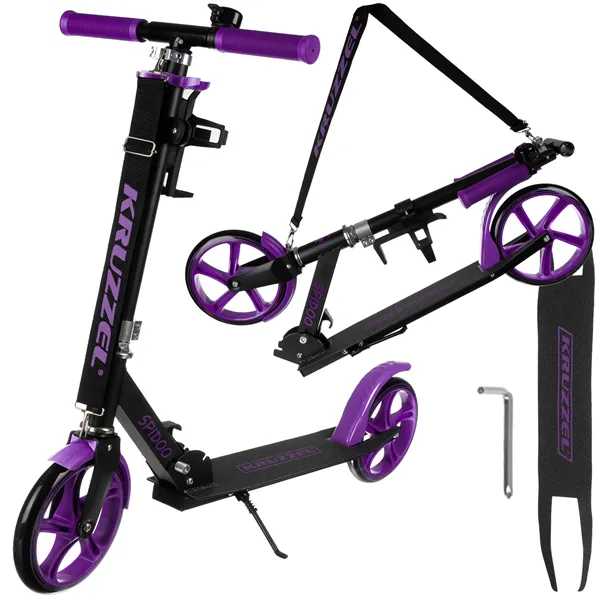 Spidoo paspirtukas violetinis Kruzzel 25630