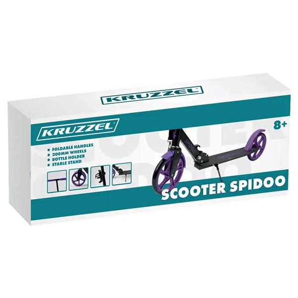 Spidoo scooter purple Kruzzel 25630