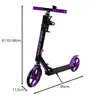 Spidoo scooter purple Kruzzel 25630
