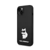 Karl Lagerfeld Silicone NFT Choupette - Case for iPhone 14 Plus (Black)