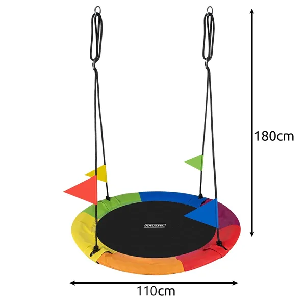 Swing stork's nest 110cm Kruzzel 25284