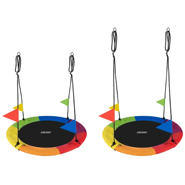 Swing stork's nest 110cm Kruzzel 25284
