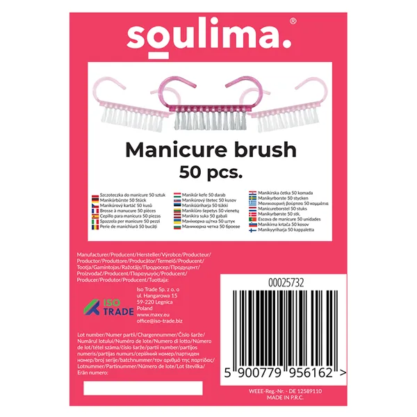 Manicure brush - 50pcs Soulima 25732